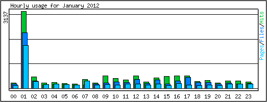 Hourly usage