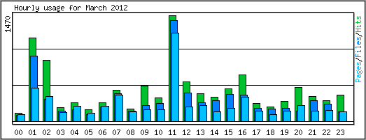 Hourly usage