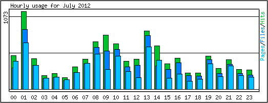 Hourly usage