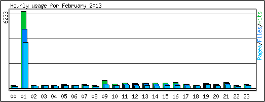 Hourly usage