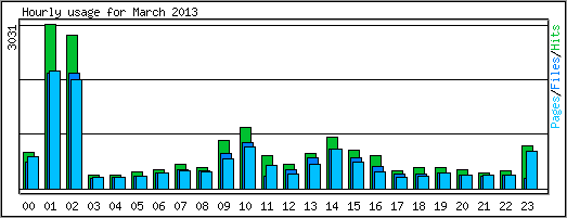Hourly usage