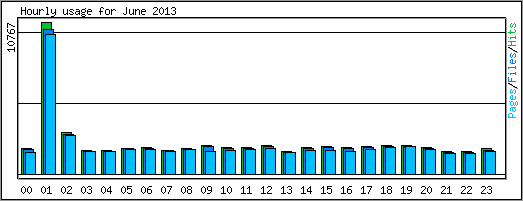 Hourly usage