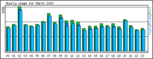 Hourly usage