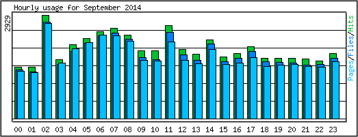 Hourly usage
