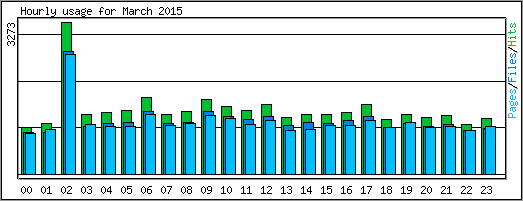 Hourly usage