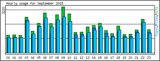 Hourly usage