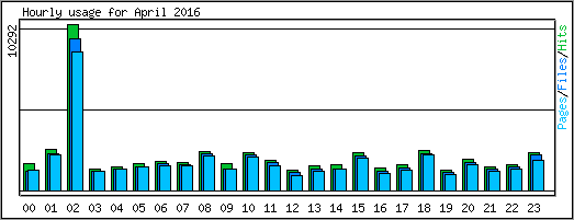 Hourly usage