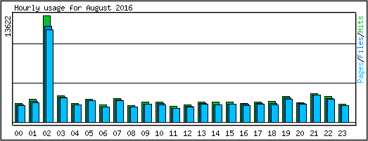 Hourly usage