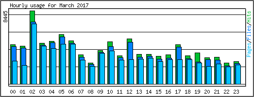 Hourly usage
