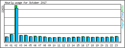 Hourly usage
