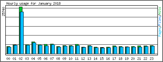 Hourly usage