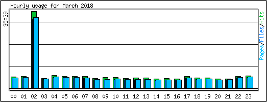 Hourly usage